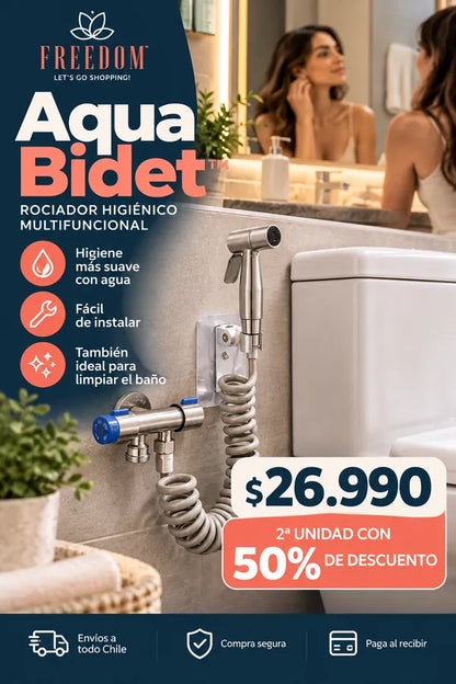 Aqua Bidet™ Rociador Higiénico Multifuncional