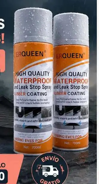 LeakShield Pro™- SPRAY ANTI GOTERAS ADIOS FILTRACION ( GRIS)