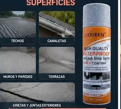 LeakShield Pro™- SPRAY ANTI GOTERAS ADIOS FILTRACION ( GRIS)