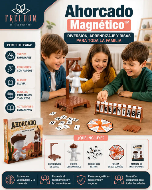 Ahorcado Magnético™- Juego De Mesa