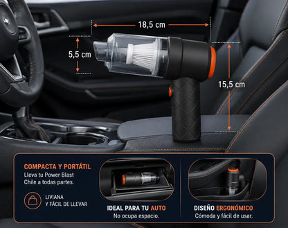 Power Blast Chile™- Aspirador Portátil con Soplador