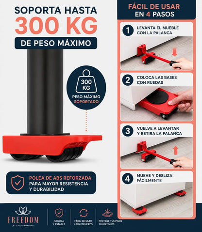 MoveEasy Pro™ KIT LEVANTA MUEBLE