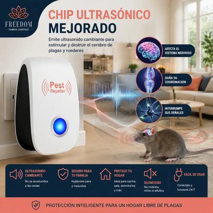 HomeShield Pro™-Pack 2 Repelentes Ultrasonicos Plagas