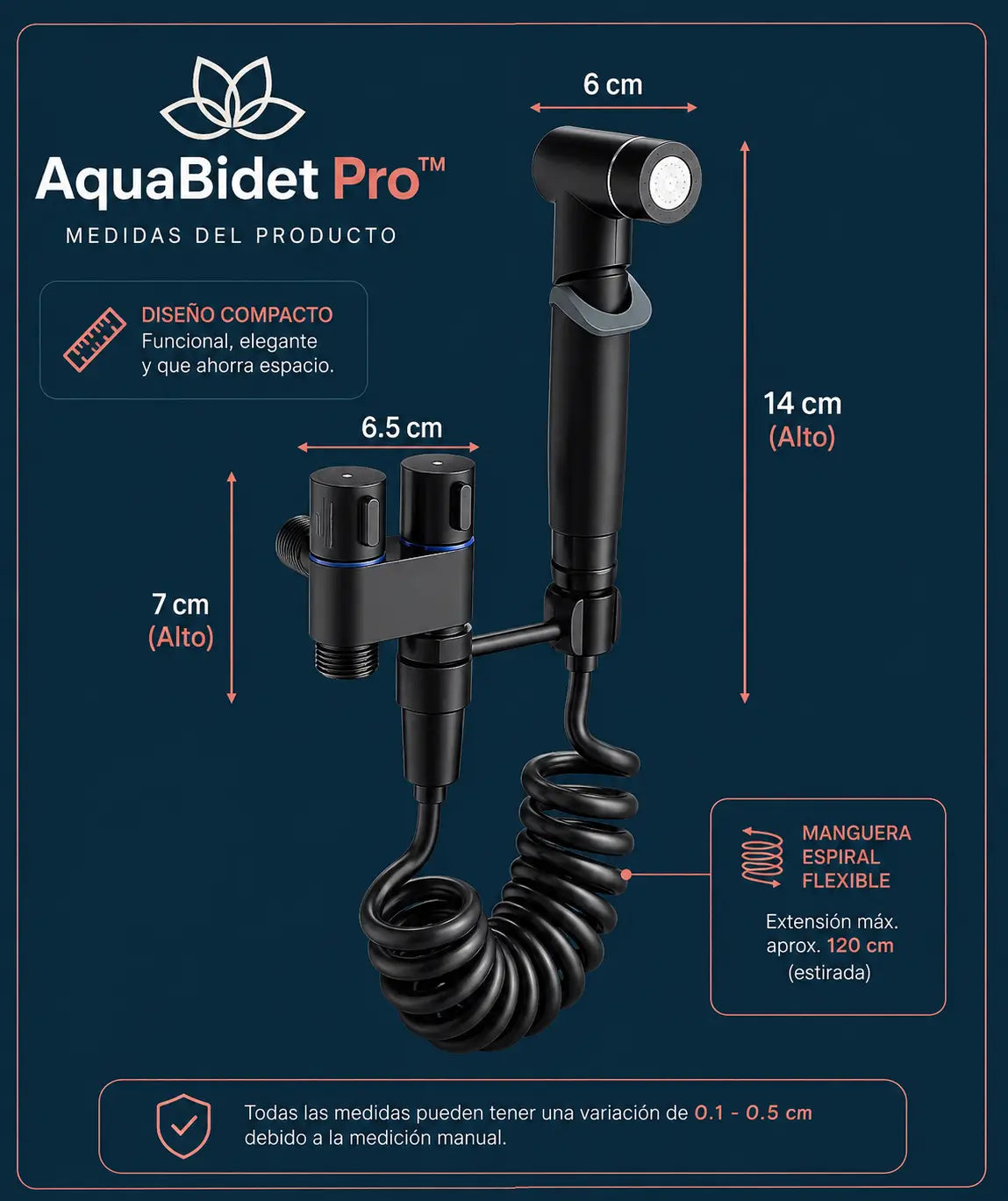 AquaBidet Pro paso 3