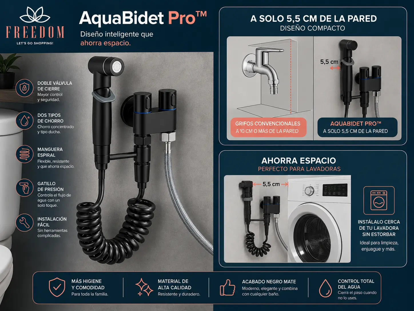 AquaBidet Pro paso 4