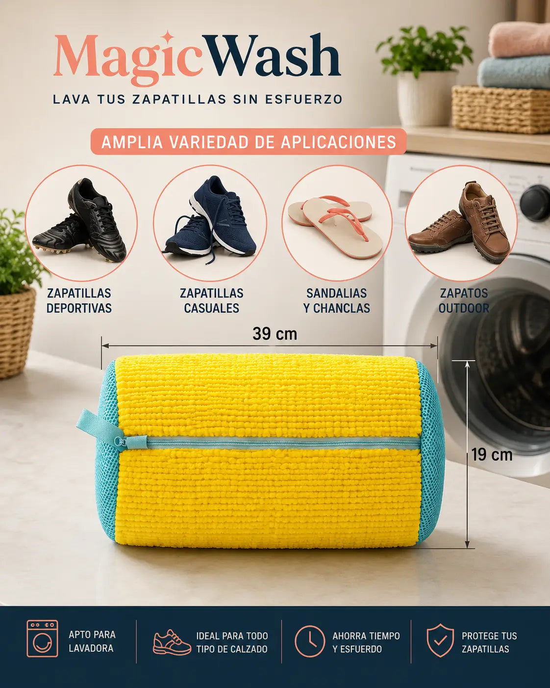 MagicWash™-Bolsas para zapatos limpias 2pack