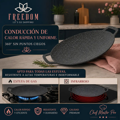 Chef Master Pro - Plancha Coreana asado de disco