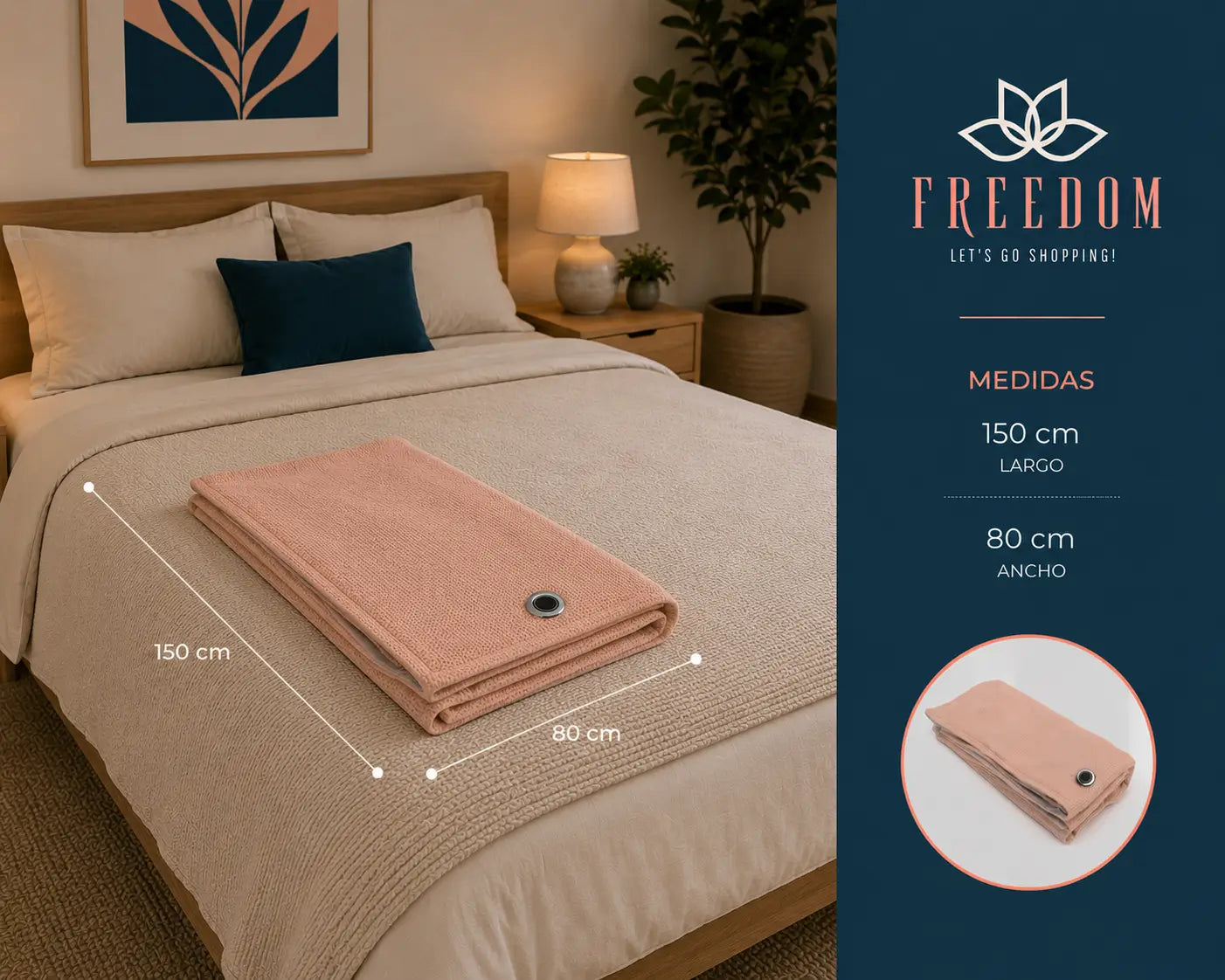 Therma Soft - Manta Térmica Eléctrica USB