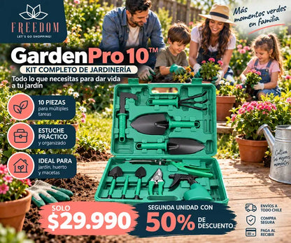 GardenPro 10™ | Kit Completo de Jardinería 10 en 1