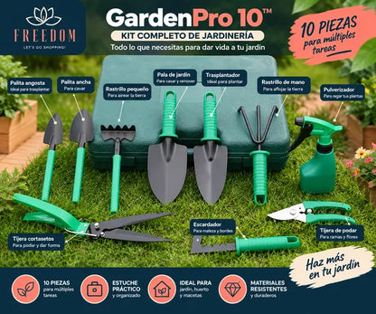 GardenPro 10™ | Kit Completo de Jardinería 10 en 1