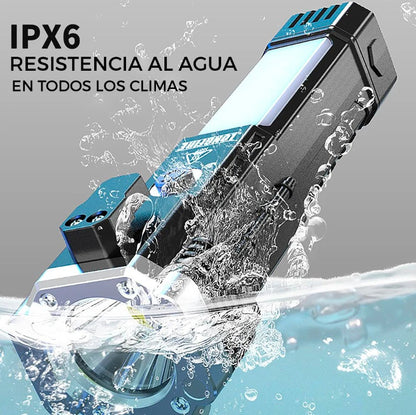 TactiPro™ - Linterna Multifuncional 4 En 1 Recargable