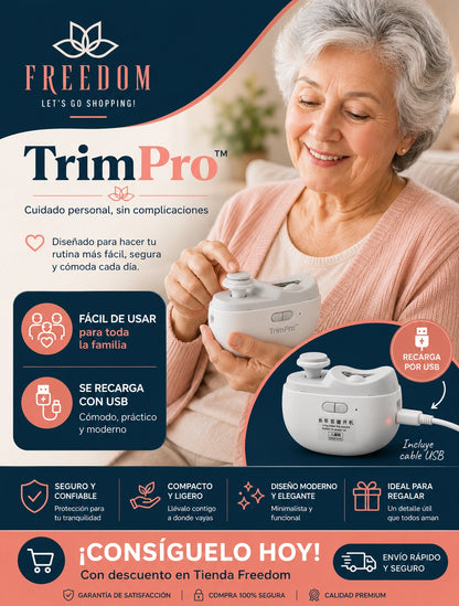 TrimPro™- Corta Uñas Eléctrico Inalámbrico
