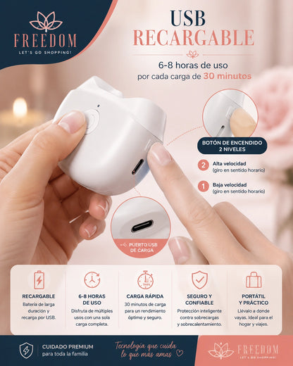 TrimPro™- Corta Uñas Eléctrico Inalámbrico