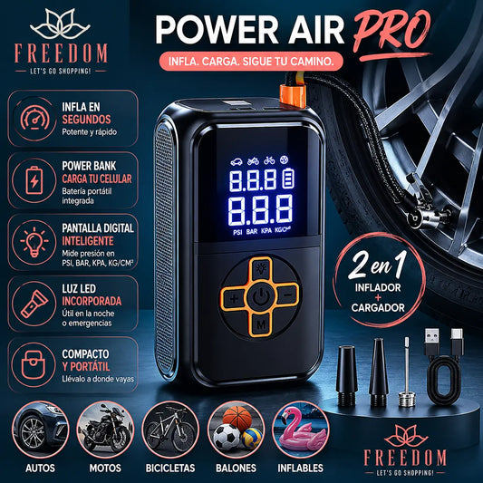 Power Air Pro-Compresor de Aire Portátil