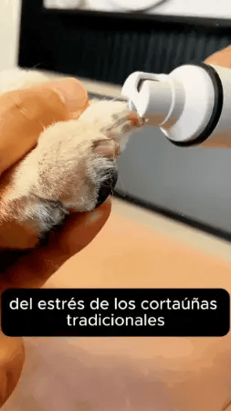 LIMA PET PRO - LIMA ELECTRICA CON LUZ PARA MASCOTAS