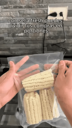 SellaFresh™- Selladora al Vacío+Rollo de bolsas 5mts